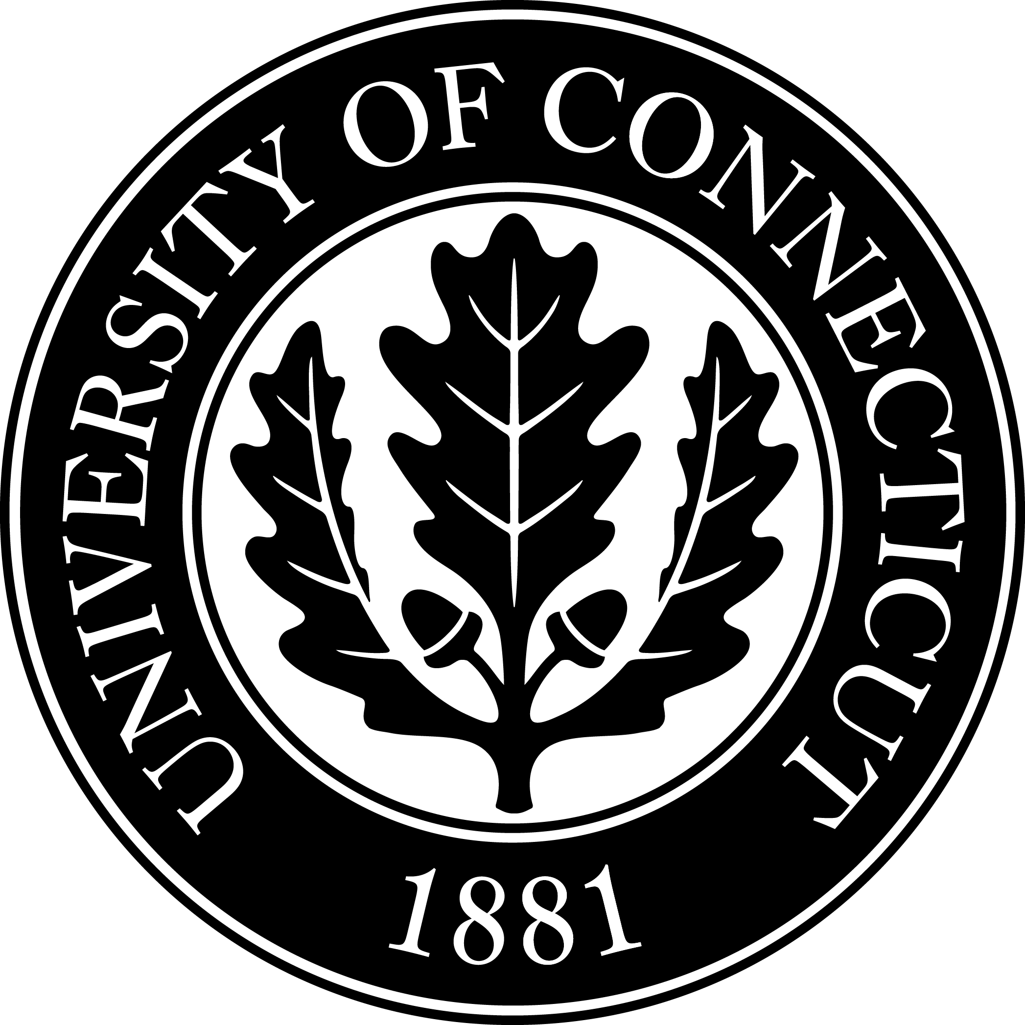 UConn Seal Black